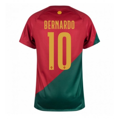 Portugal Bernardo Silva #10 Domaci Dres SP 2022 Kratak Rukavima